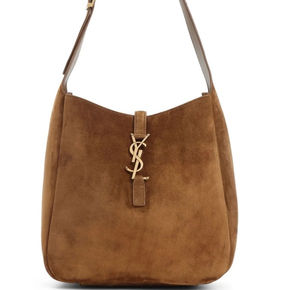 Saint Laurent Handbags - SAINT LAURENT Le 5 à 7 Supple suede shoulder bag
